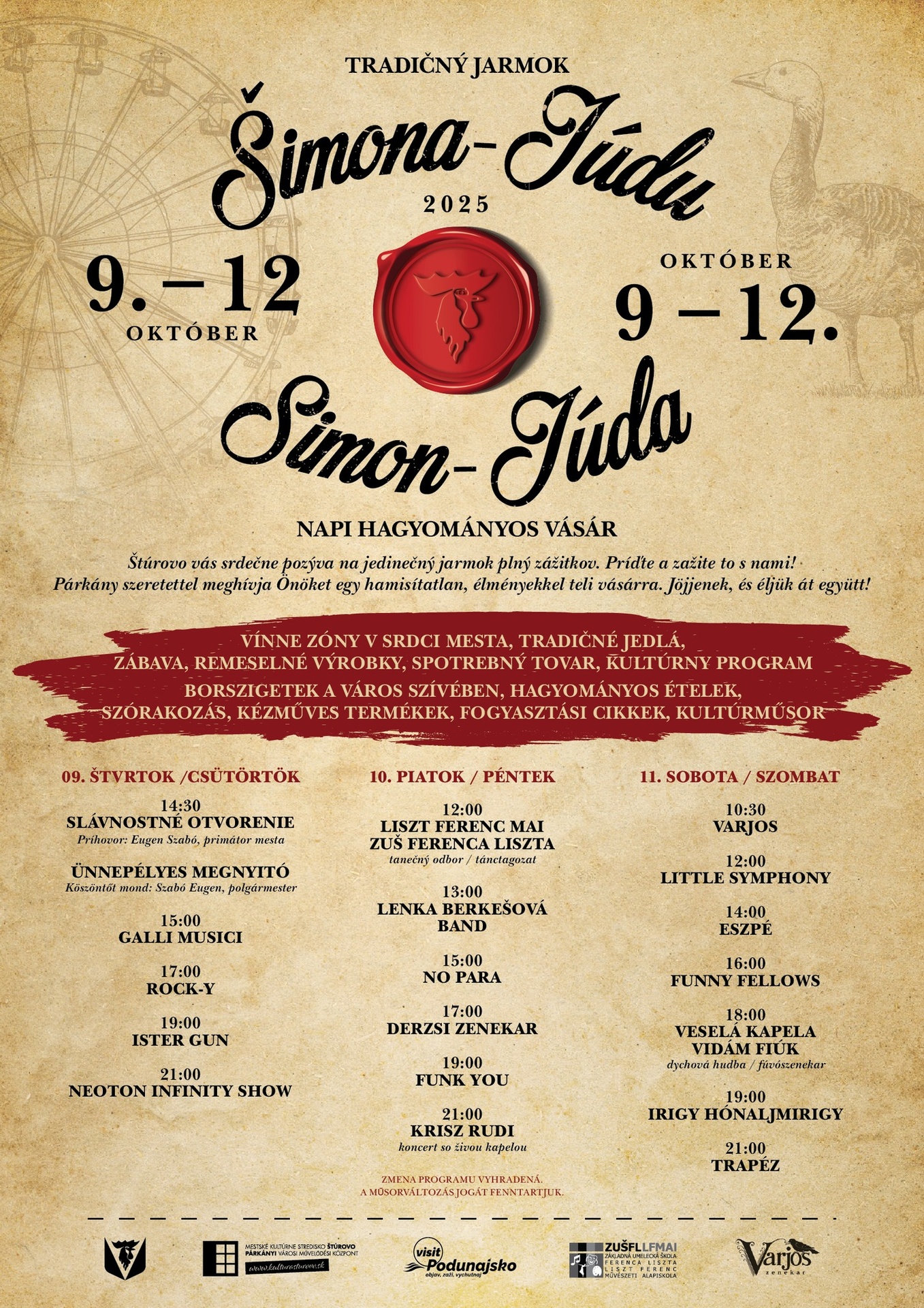 Jarmok Šimona a Júdu 2025